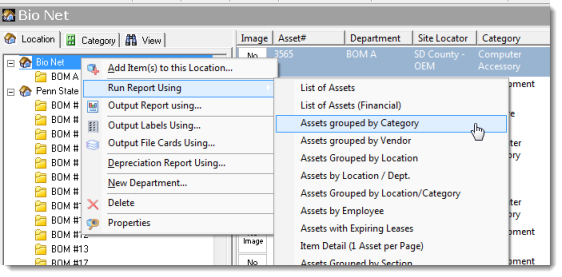 Generating and Using Reports > Running Reports